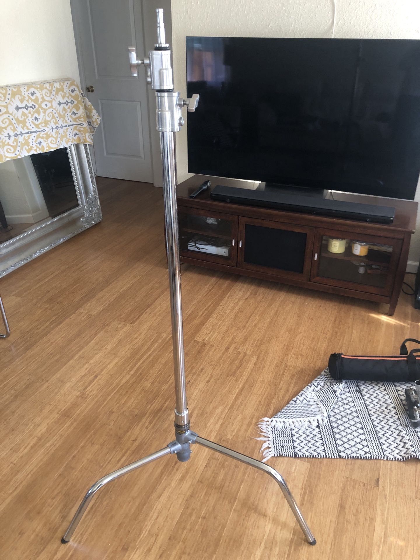 Impact C Stand and Kupo Runway Stand