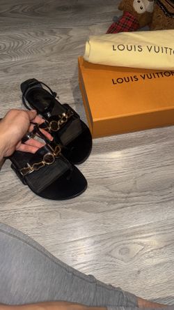 authentic Louis Vuitton Sandals Size 37.5