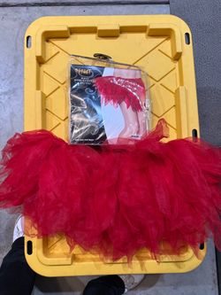 Red Tutu - ONESIZE Costume