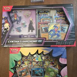 Cynthia's Garchomp Ex & Ascended Heroes Deluxe Pin Collection