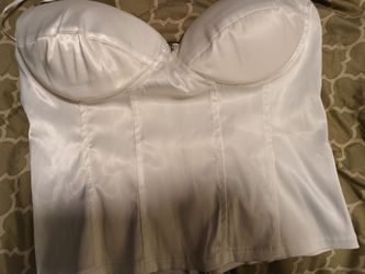 casual tube top basic small, zipper