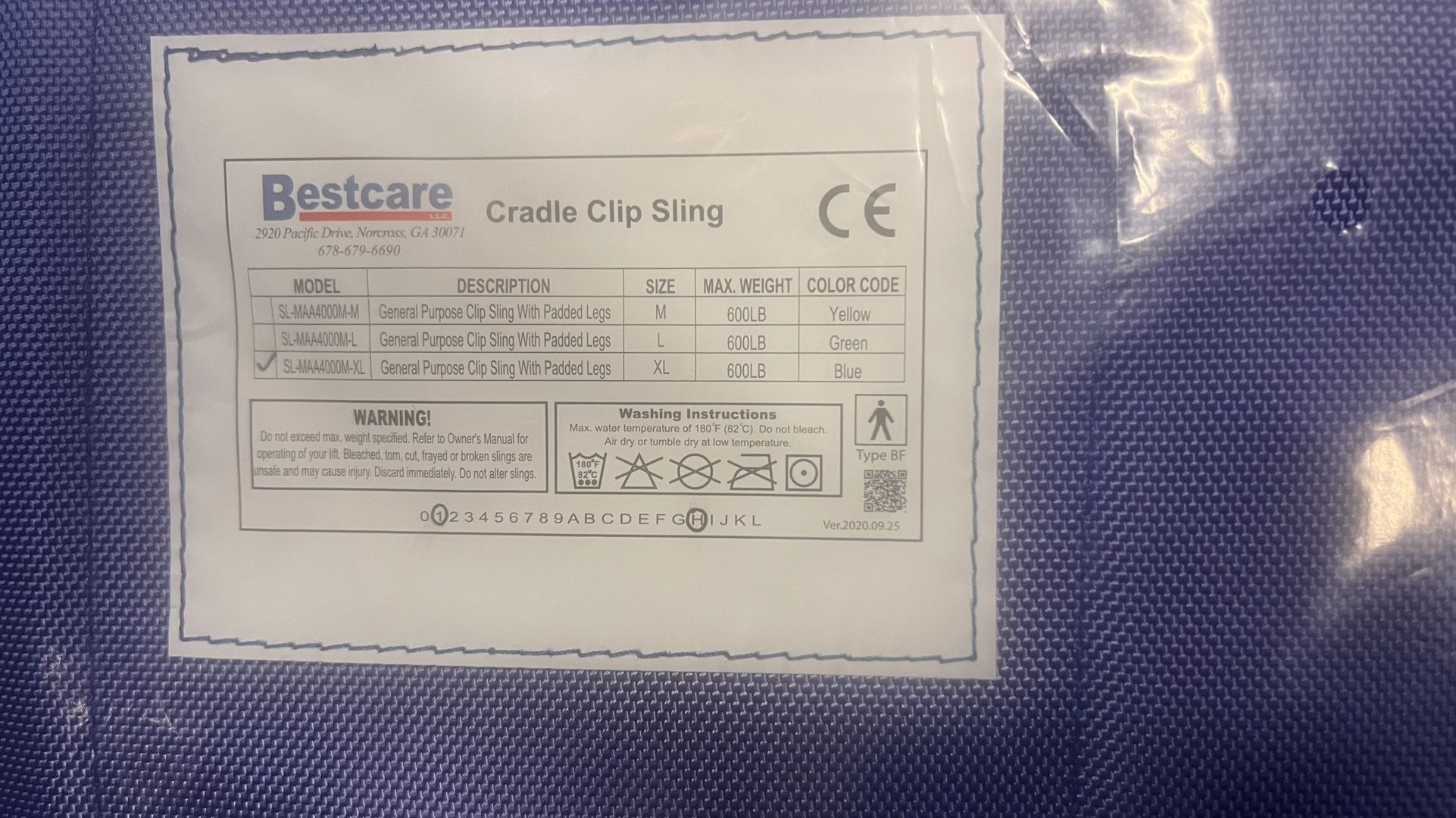 Hoyer Lift Sling