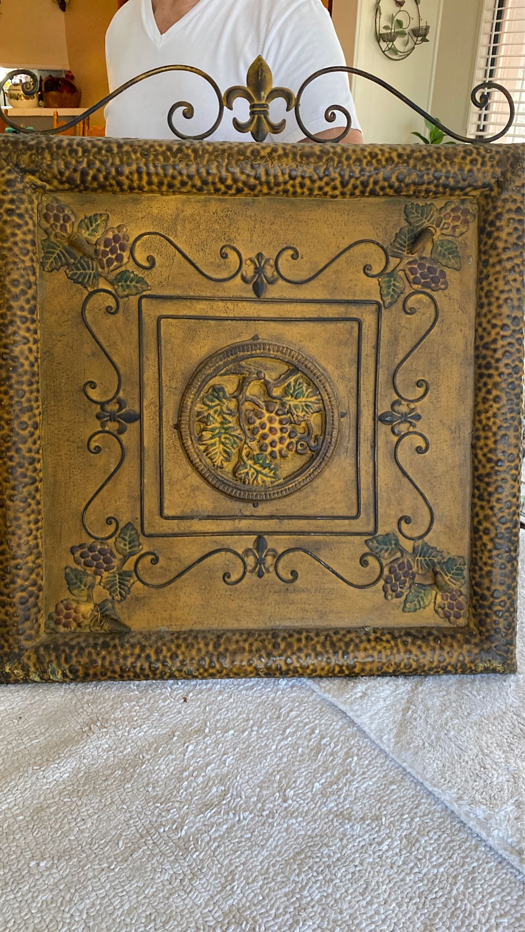 Graves metal frame yellow in Rusty collar