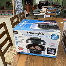 Grill Air Fryer Combo 12-1