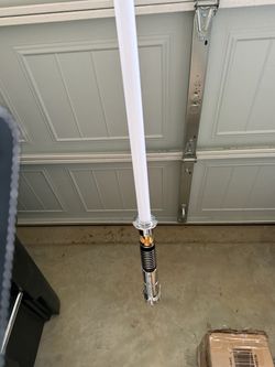 Star Wars Lightsaber Replica with White Blade