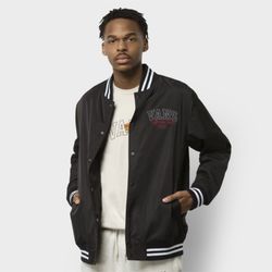 VANS 66 Champs Varsity Jacket Red Rose Black