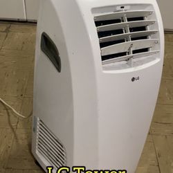 LG 10,000BTU Portable Tower Air Conditioner Model LP1015WNR  Great pre-owned condition.
