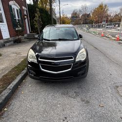 Black 2010 Chevy Equinox  SUV