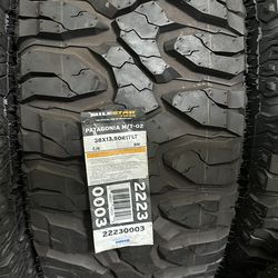 Tires 38x13.5R17LT Muds - 5qty Milestar NEW