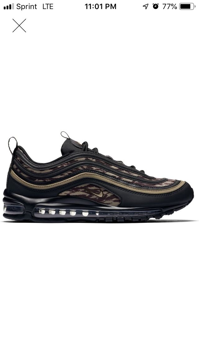 Athletic Shoes Air Max 97 Quickstrike NIKE AIR MAX 97 TIGER CAMO