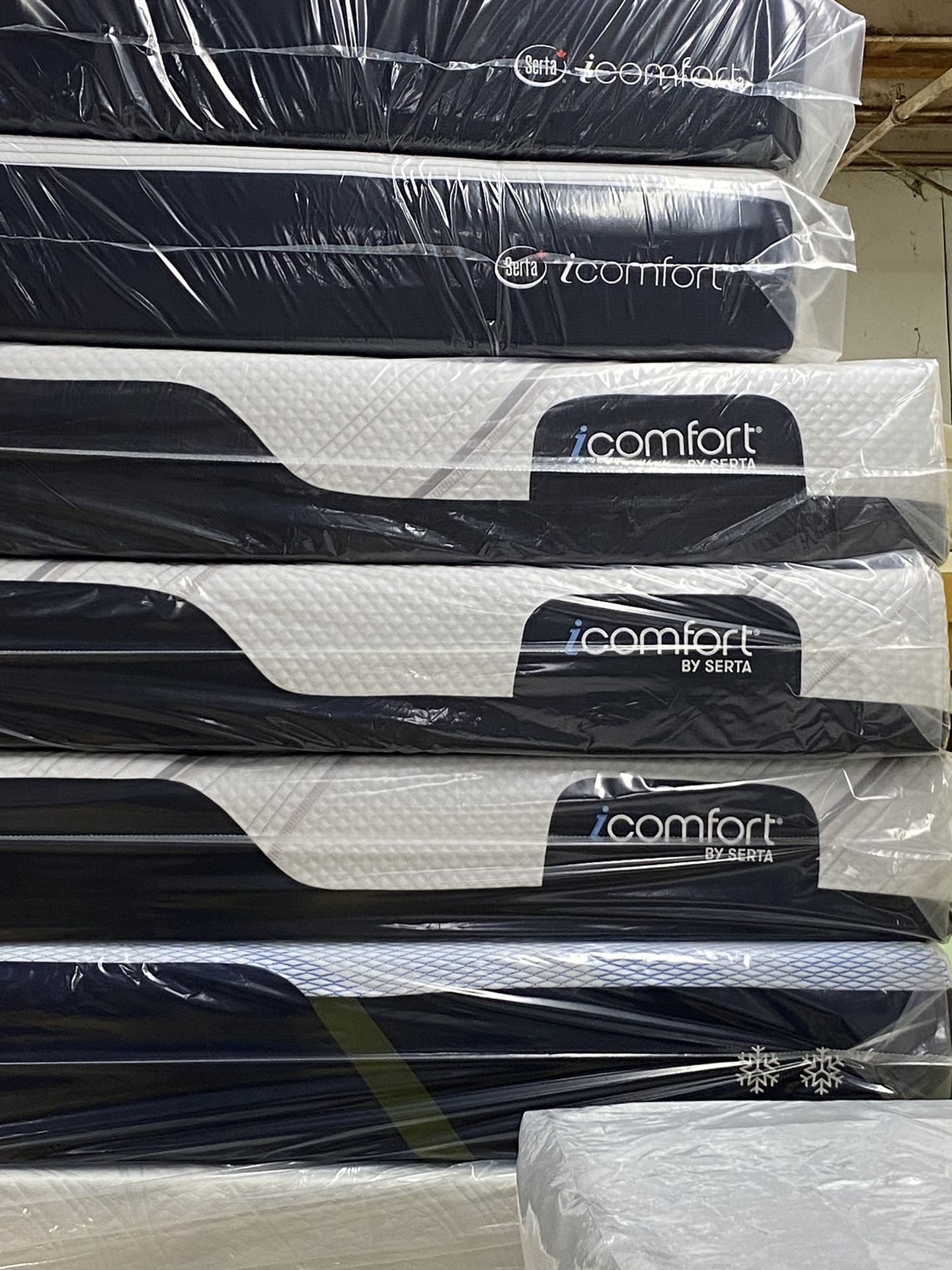 icomfort mattress brand new Queen $500 & $560 With Box Spring King $600 & $700 with box spring Free delivery service!!!!