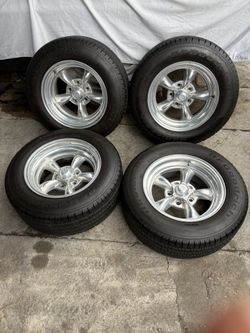 15 Inch Wheels  Camaro  Chevelle  Nova  Belair Pontiac Buick Oldsmobile American Racing Wheels 