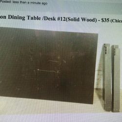 Dining table or desk solid wood