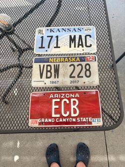 License plate