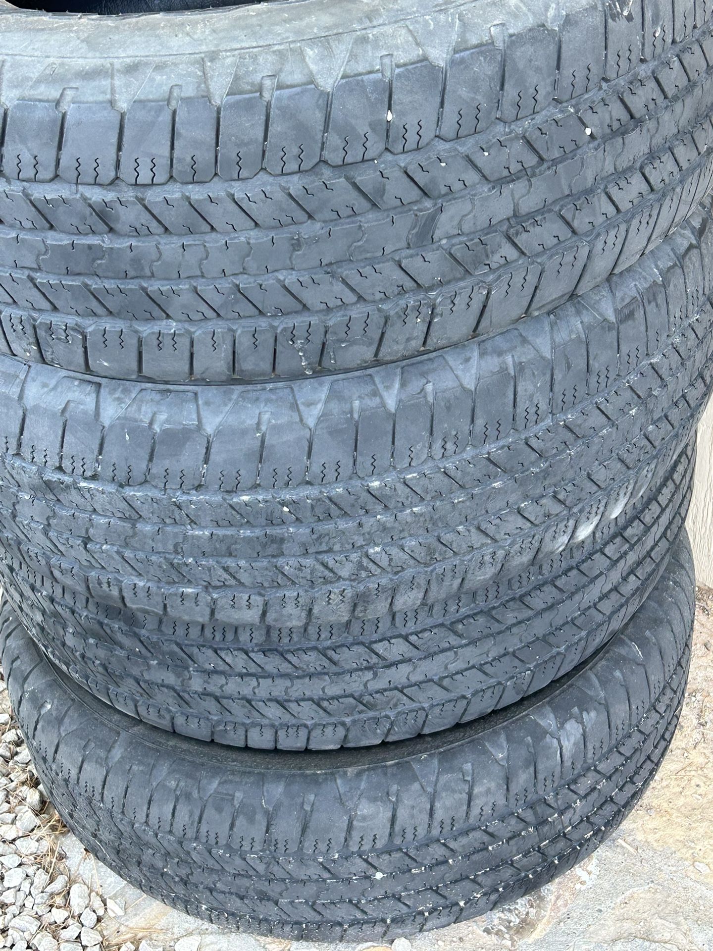 Goodyear Wrangler tires P265/65R18 Set Of 4 Preowned for Sale in El