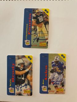 Football rookie signed cards