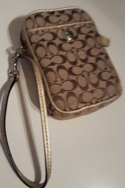 Coach camera case