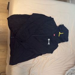 Supreme Skew Hooded Nylon Jacket