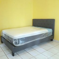 NEW QUEEN-SIZE PILLOW TOP MATTRESS AND BOX SPRING 💤