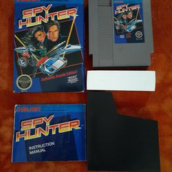 Nintendo NES Games- Spy Hunter (Complete in Box) 