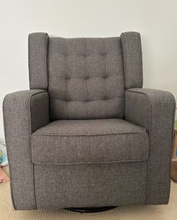 Grey Swivel Chair