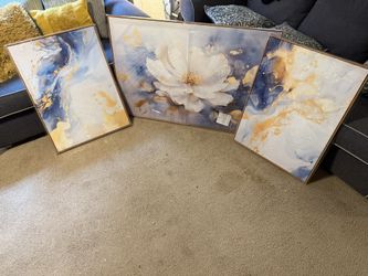 3 PIECE WALL ART (32 x 95)