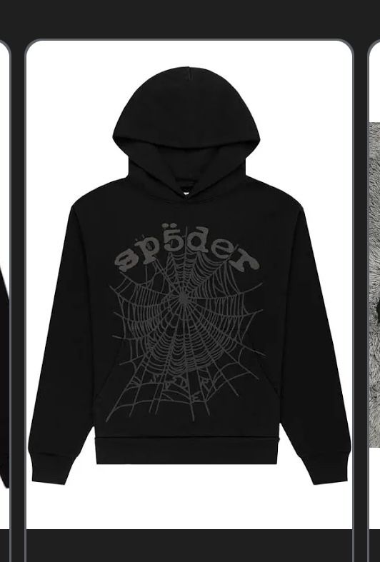Black On Black Spider Hoodie