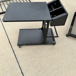 Adjustable end table