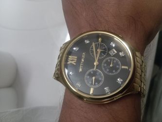 Wittnauer Gold-Tone Chronograph Watch