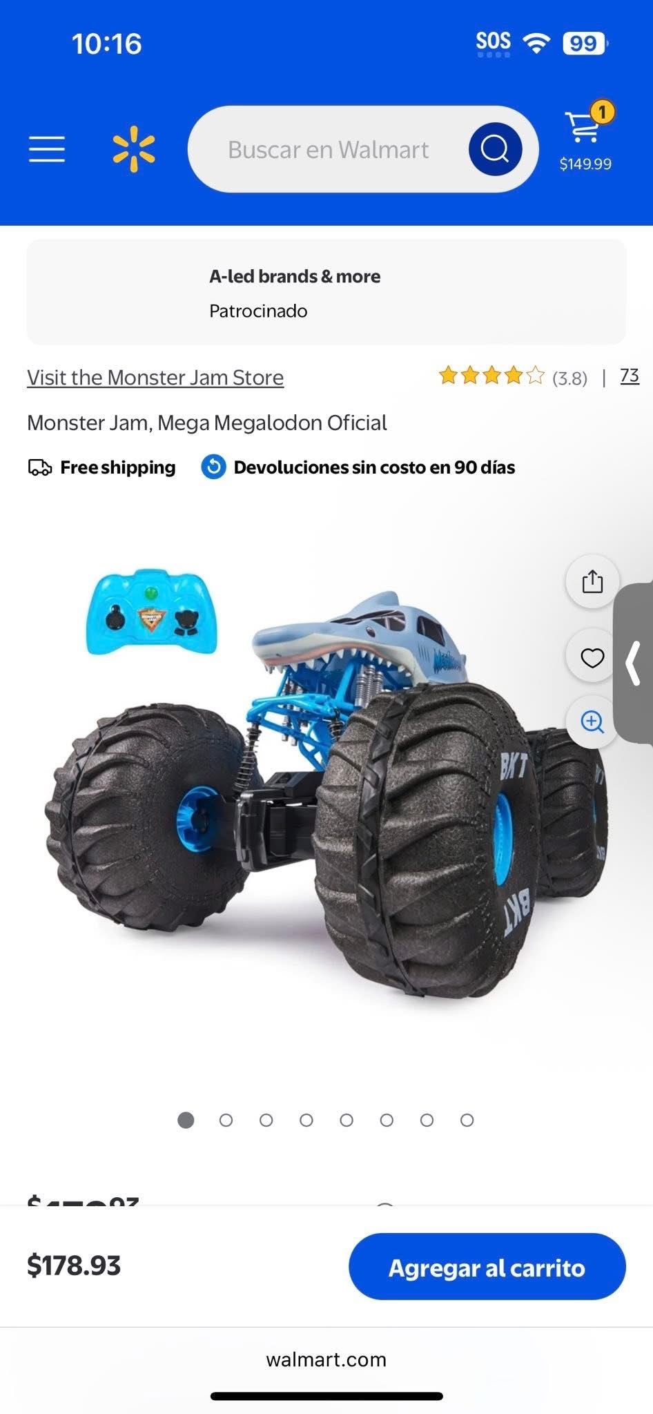 Monster Jam Megaladon RC