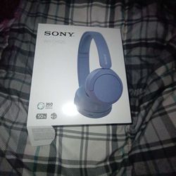 Blue WH-CH250 Sony Headphones