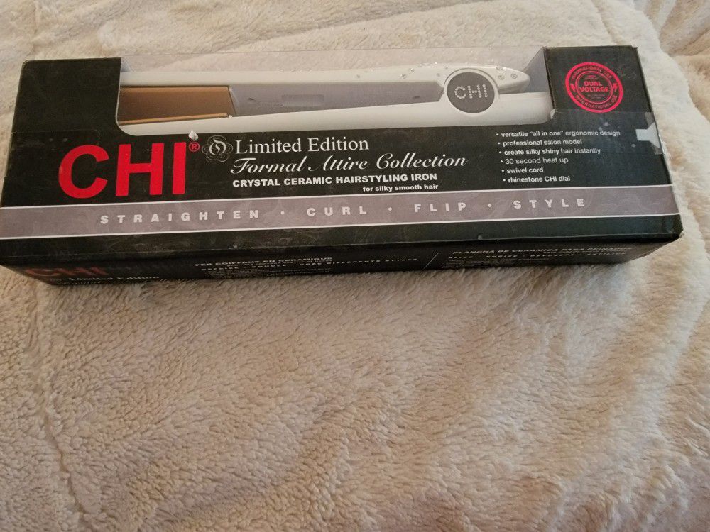 Chi Flat Iron With Bling Limited Edition 