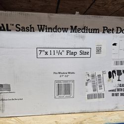 Window Dog Door