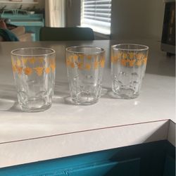 Vintage Juice Glasses 