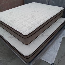 Queen Size Pillow Top Mattress New