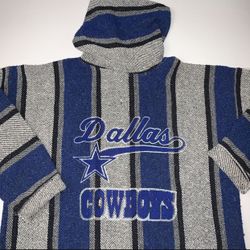  Dodgers Baseball Los Angeles Dodgers Baja Hoodie Pullover Drug Rug  Poncho Mexican SoCal California Surfer/ Dallas Cowboys NFL Football Hoodie