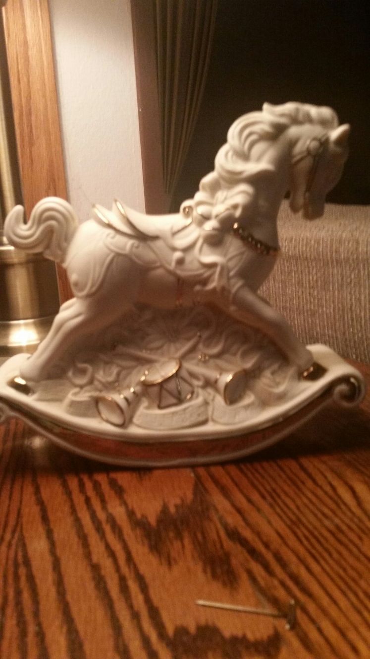 Musical Christmas Rocking Horse