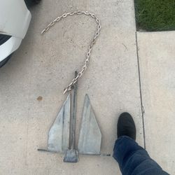  Galvanized Boat Anchor 
