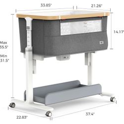 VAVA (VavaSoo) Electric Baby Bassinet – Light Grey