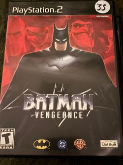 Batman Vengeance PS2 Game