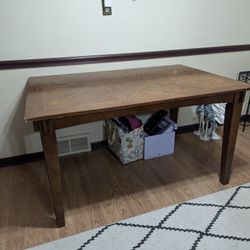 Solid Wood Dining Room Table And Chairs Suede Kitchen Table