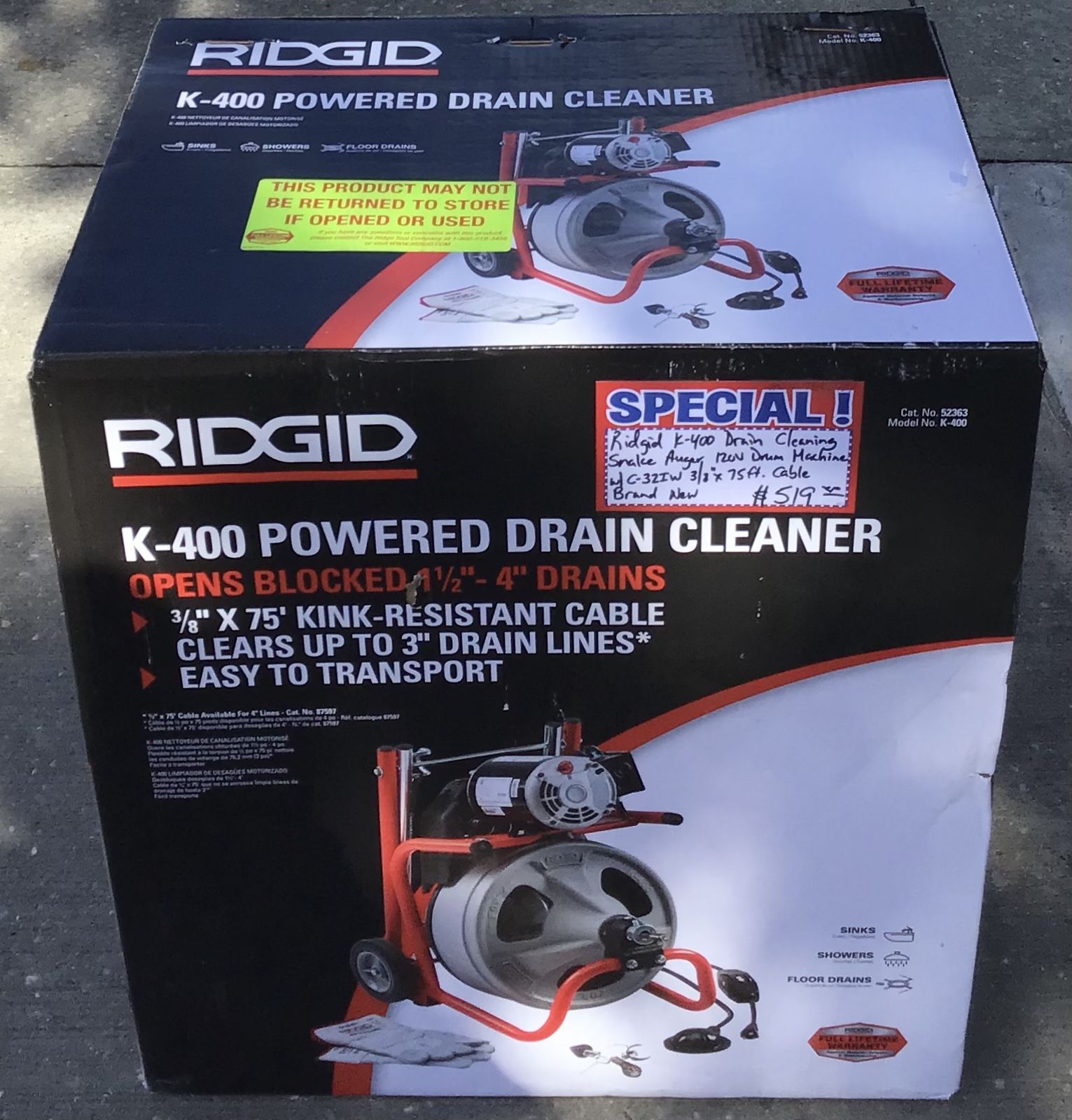 12x4 HVAC Register - 3-Way Steel Air Vent Cover For Ceiling & Wall