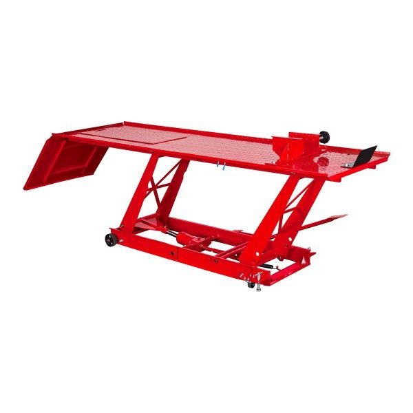 Pittsburgh 1000 LB Steel Motorcycle Lift With Ramp