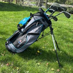 Kids Golf Bag and clubs