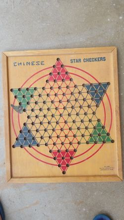 Milton Bradley Vintage Chinese Checker Board