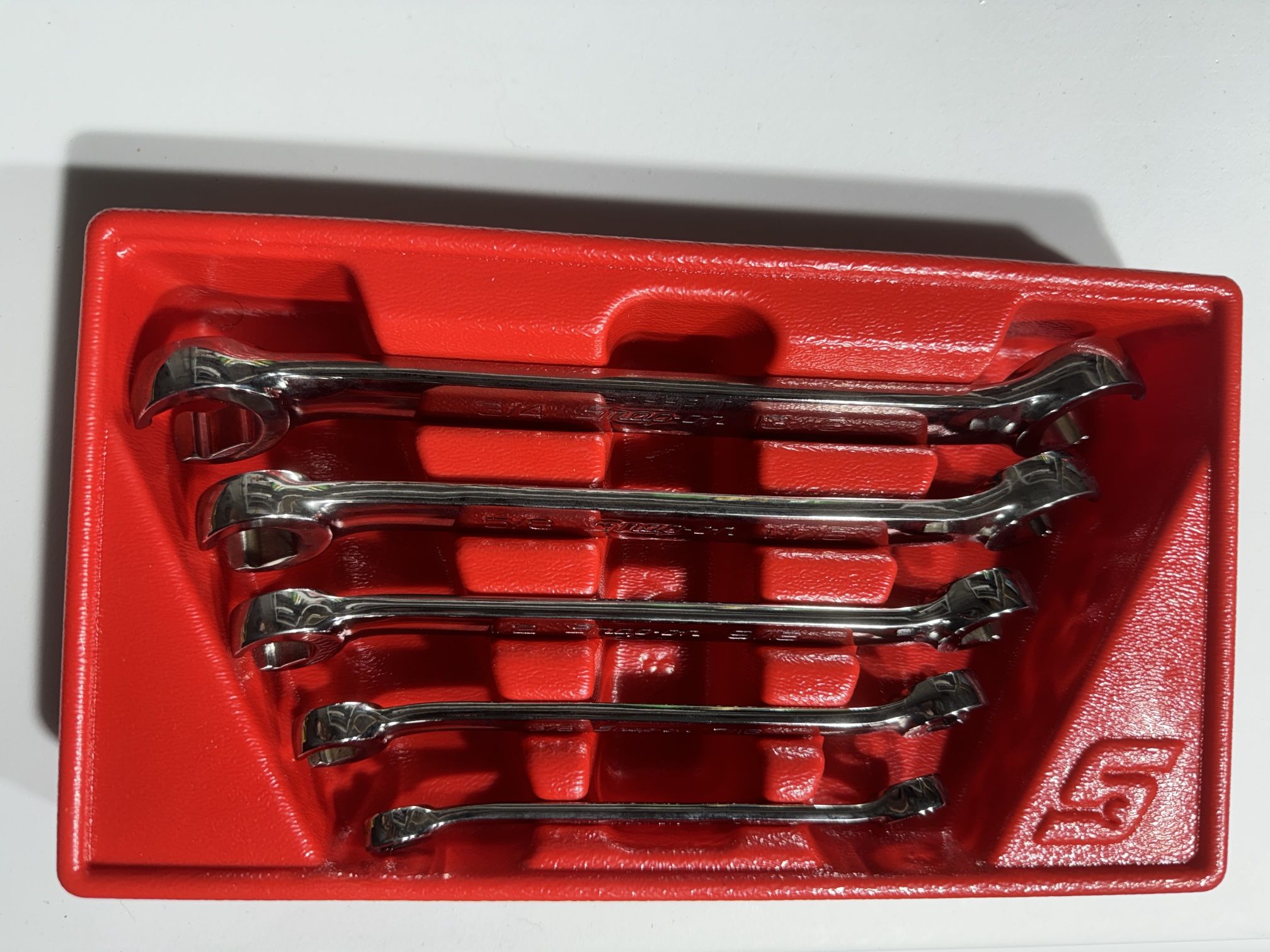 Snap On New 5pc Flare Wrench Set SAE