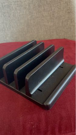 Pre Own Adjustable Multi-Slot Desktop Stand Holder for Laptop / Tablet / Book (With Allen Key)