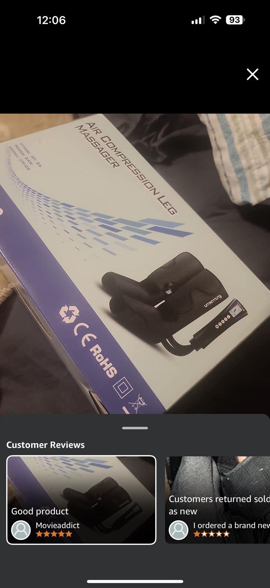 Air Compression Leg Messager