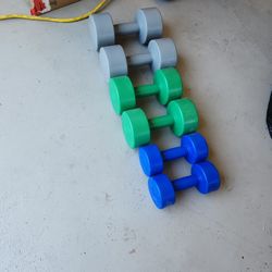 weight set 8lb 5lb 3lb