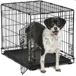 Midwest Contour Folding Dog Crate, 24.77" L X 17.49" W X 19.49" H